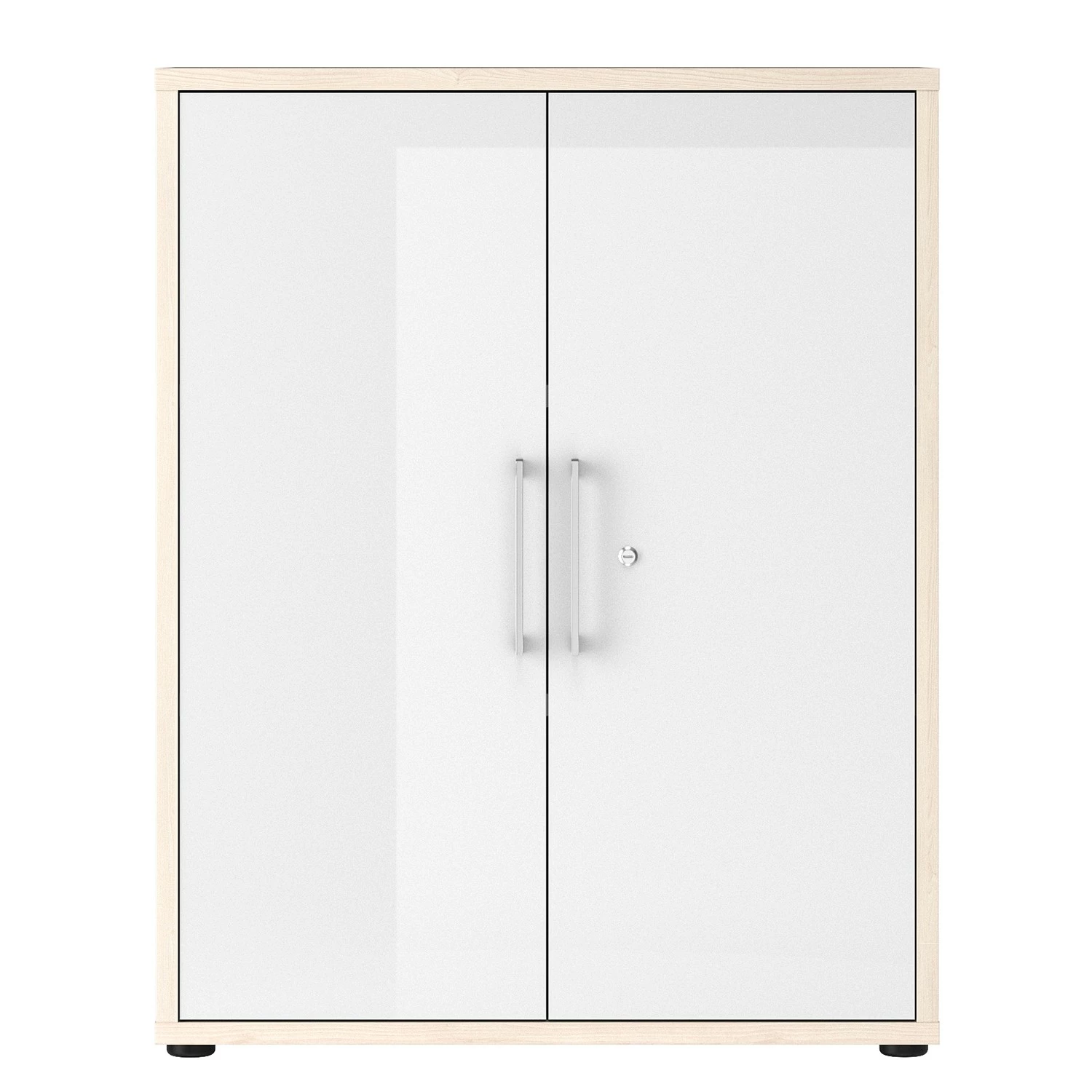 Maja Möbel Armoire Viii Chêne Imitiation Brillant Homebase Blanc 4 Maja Möbel Armoire Viii Chêne Imitiation Brillant Homebase Blanc – Image 2
