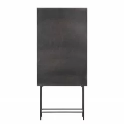 Vitrine Living Antique Rustique Métal Noir Red -Armoires Soldes 1000342085 220401 050 DETAILS P000000001000342085