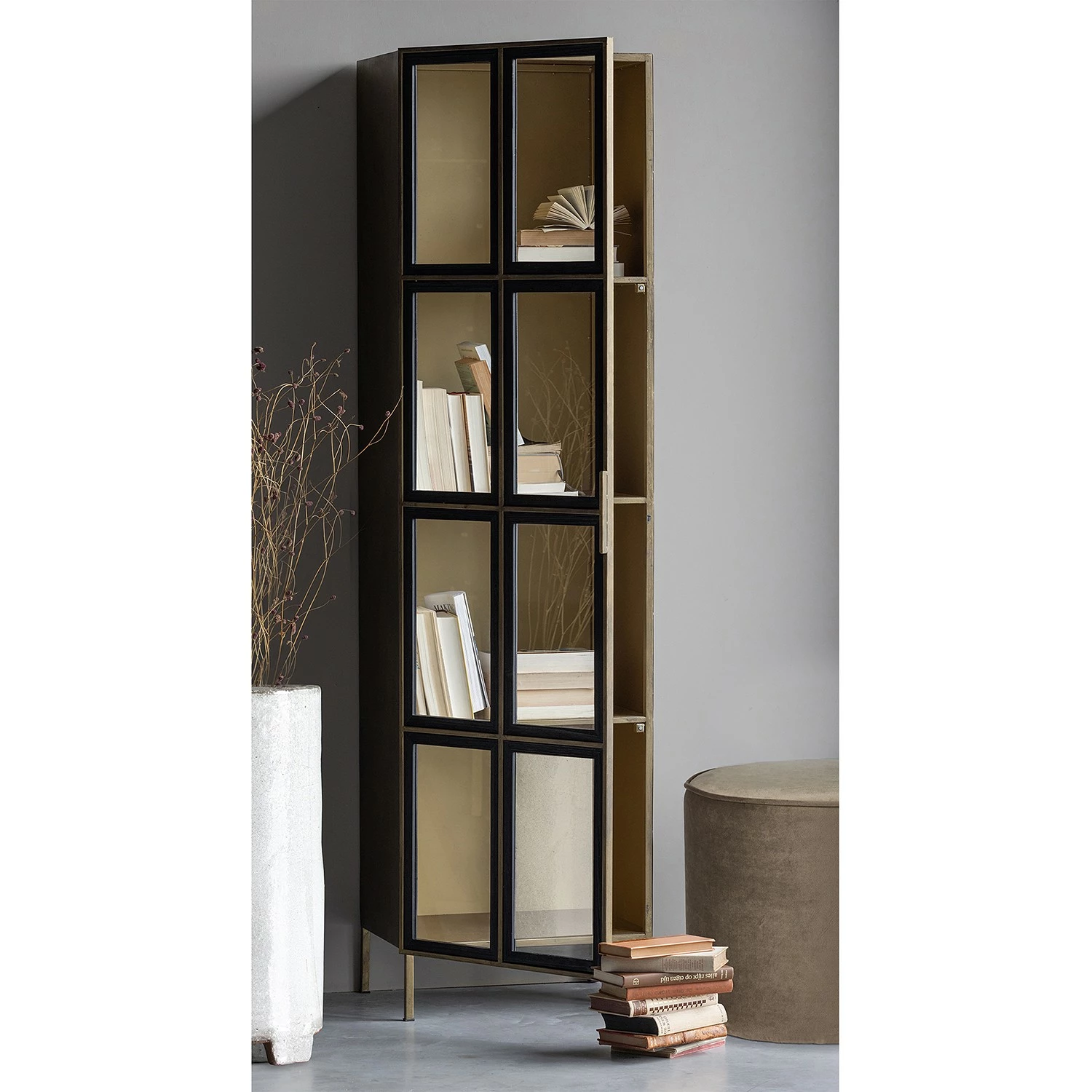 Vitrine Métal Living Red 4 Vitrine Métal Living Red – Image 2