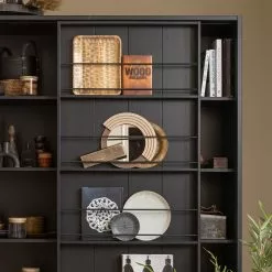 Pin Living Armoire Massif Vogue Red Noir -Armoires Soldes 1000342109 220401 070 DETAILS P000000001000342109