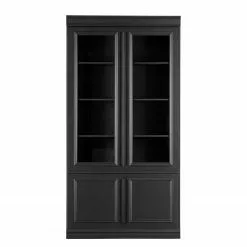 Pin Vitrine Living Massif Noir Shady Red -Armoires Soldes 1000342119 220401 040 DETAILS P000000001000342119