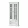 Ridgevalley Vitrine Chêne Blanc Summerbrook Imitation -Armoires Soldes 1000342464 220404 010 IMAGE P000000001000342464