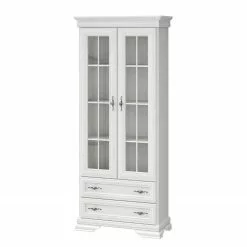 Ridgevalley Vitrine Chêne Blanc Summerbrook Imitation