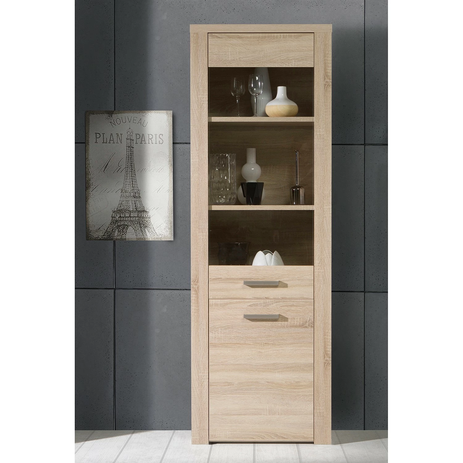 Vitrine Imitation Loftscape Parksville Sonoma 5 Vitrine Imitation Loftscape Parksville Sonoma – Image 3