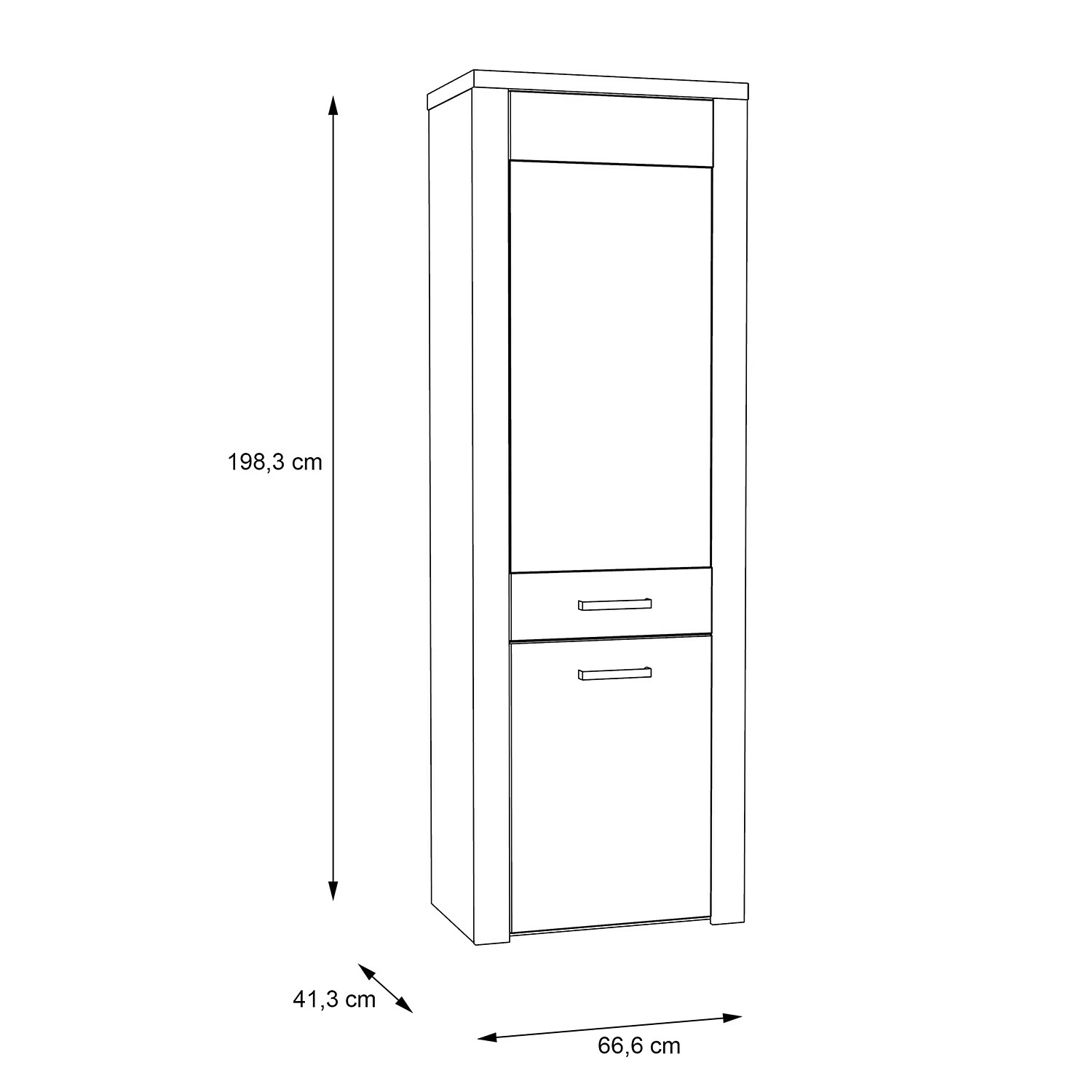 Vitrine Imitation Loftscape Parksville Sonoma 11 Vitrine Imitation Loftscape Parksville Sonoma – Image 9
