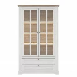 Ridgevalley Vitrine Sandvik - Éclairage inclus Imitation chêne blanc / Imitation chêne Nelson 11 Ridgevalley Vitrine Sandvik - Éclairage inclus Imitation chêne blanc / Imitation chêne Nelson -Armoires Soldes 1000342502 220331 030 DETAILS P000000001000342502