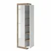 Vitrine Chêne Shipley Imitation Loftscape Brillant Blanc -Armoires Soldes 1000342831 220412 010 IMAGE P000000001000342831