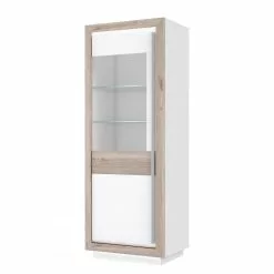 Nelson Wilander Vitrine Brillant Imitation Loftscape Blanc