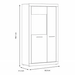 Vitrine Béton Imitation Loftscape Brillant Blanc 18 Vitrine Béton Imitation Loftscape Brillant Blanc -Armoires Soldes 1000344672 220414 500 SKETCH DETAILS P000000001000344672 sketch