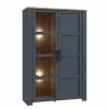Vassia I Ridgevalley Vitrine Imitation Navy Riviera