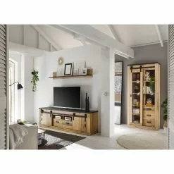 Ridgevalley Vitrine Chêne Shutter Imitation -Armoires Soldes 1000348691 220505 021 MOOD DETAILS P000000001000348691 mood