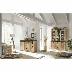 Ridgevalley Vaisselier Chêne Shutter Ii Imitation -Armoires Soldes 1000348701 220505 024 MOOD DETAILS P000000001000348701 mood