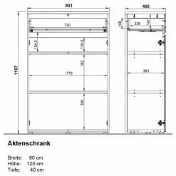 Germania Armoire Graphite Imitation -Armoires Soldes 1000353359 220520 500 SKETCH DETAILS P000000001000353359 sketch