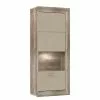 Vitrine Chêne Imitation Loftscape Antique Suspendue Brillant Beige -Armoires Soldes 1000356687 220603 010 IMAGE P000000001000356687