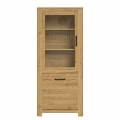 Vitrine Loftscape Imitation Chêne -Armoires Soldes 1000356717 220603 030 DETAILS P000000001000356717