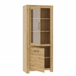 Vitrine Loftscape Imitation Chêne -Armoires Soldes 1000356717 220603 031 DETAILS P000000001000356717