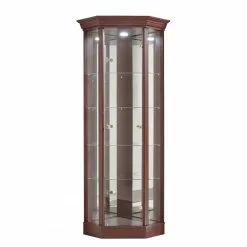 Mahagoni Ridgevalley Loroux Vitrine Éclairage Inclu Imitation