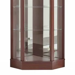 Mahagoni Ridgevalley Loroux Vitrine Éclairage Inclu Imitation -Armoires Soldes 1000357372 220609 031 DETAILS P000000001000357372