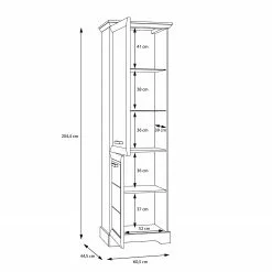 Ridgevalley Vitrine Pin Imitation New 19 Ridgevalley Vitrine Pin Imitation New -Armoires Soldes 1000357999 220616 501 SKETCH DETAILS P000000001000357999 sketch