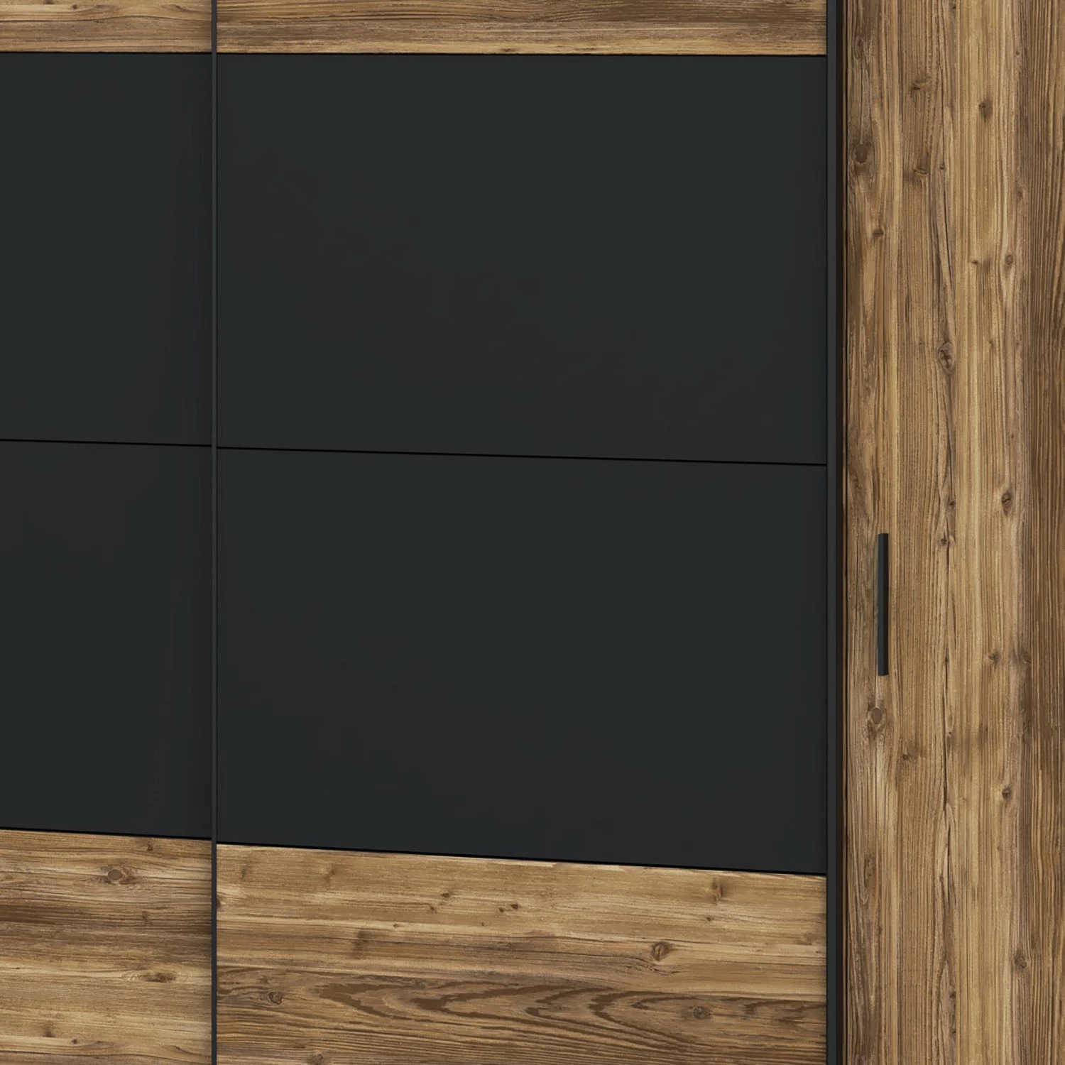 Huy Imitation Pin Des Alpe Armoire Loftscape Noir 10 Huy Imitation Pin Des Alpe Armoire Loftscape Noir – Image 8