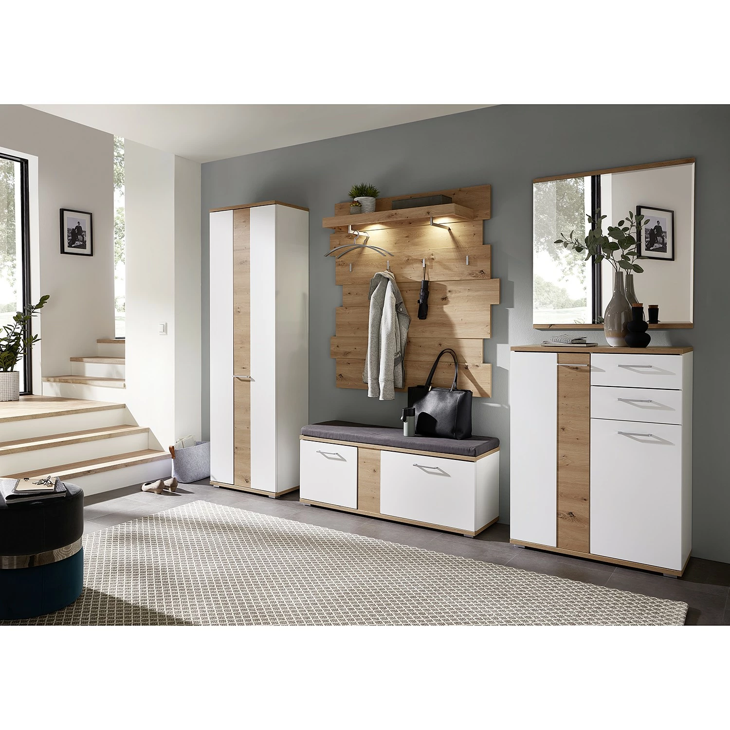 Maison Belfort Chêne Armoire Artisan Imitation 4 Maison Belfort Chêne Armoire Artisan Imitation – Image 2