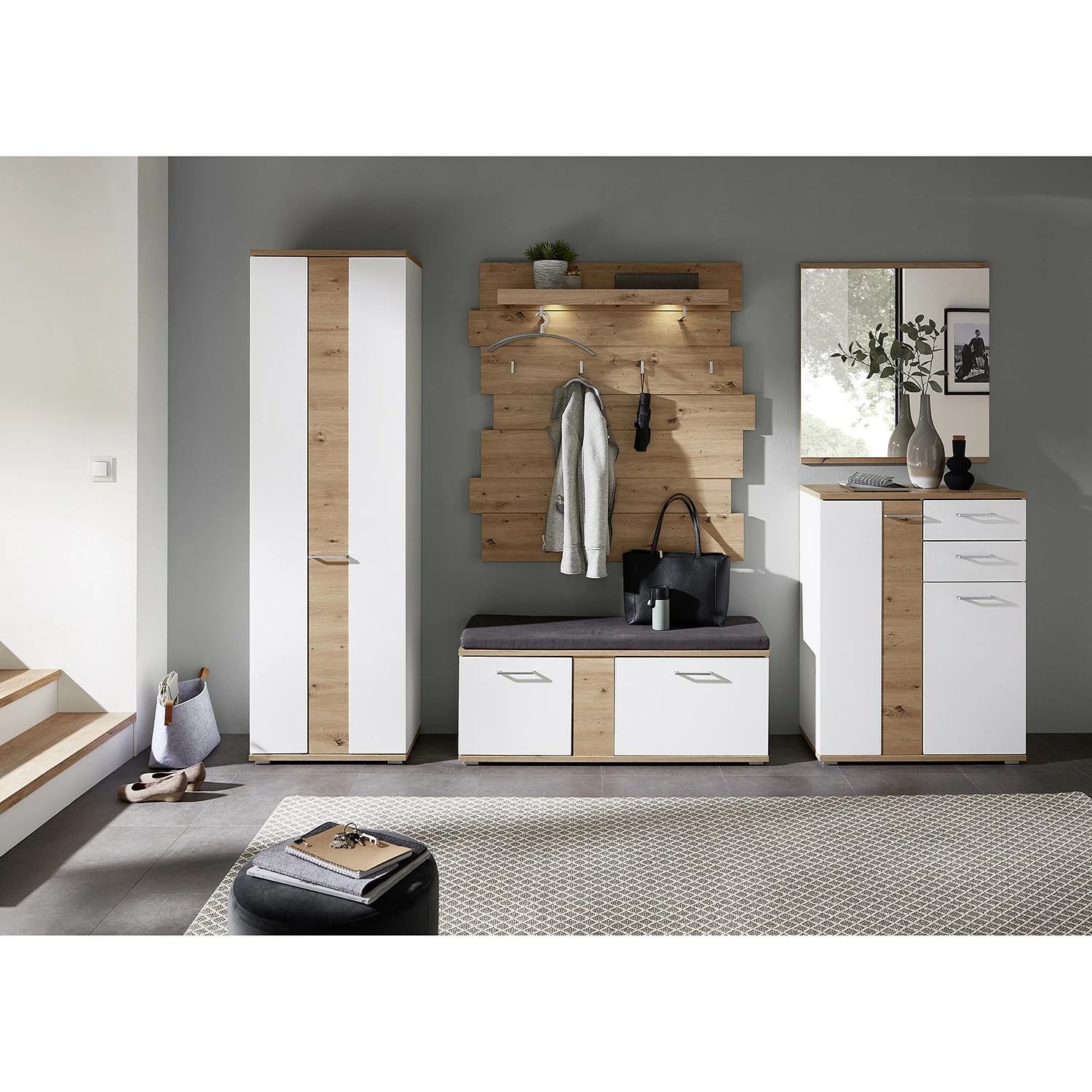 Maison Belfort Chêne Armoire Artisan Imitation 5 Maison Belfort Chêne Armoire Artisan Imitation – Image 3