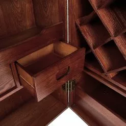 Hemingway Butler Armoire Polyuréthane Marron -Armoires Soldes 1000365668 220728 070 DETAILS P000000001000365668