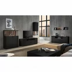 Vitrine Loftscape Murale Anthracite -Armoires Soldes 1000365792 220809 020 MOOD DETAILS P000000001000365792 mood