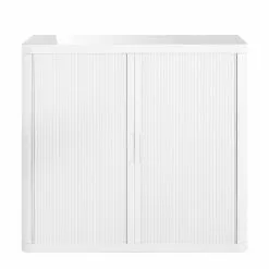 Easyoffice Easyoffice By Paperflow Armoire 104 Cm Blanc -Armoires Soldes aktenschrank easyoffice weiss 104 cm 1750294
