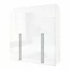 Möbel Armoire Brooklyn Xii 216 Cm Hauteur Largeur 200 Cm Polaire Expres Blanc