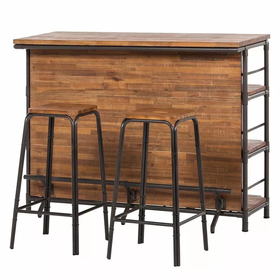 Ars Manufacti Bar Atelier Anthracite Acacia Métal 2 Ars Manufacti Bar Atelier Anthracite Acacia Métal