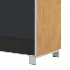 Vos Chêne Armoire Alavere I Anthracite Blanc 8 Vos Chêne Armoire Alavere I Anthracite Blanc -Armoires Soldes dielenschrank alavere i 3757068