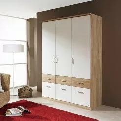 Armoire Largeur 136 Cm Rauch Blue -Armoires Soldes drehtueren kombischrank bremen extra alpinweiss eiche sonoma 1351720