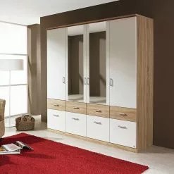 Armoire Largeur 136 Cm Rauch Blue -Armoires Soldes drehtueren kombischrank bremen extra alpinweiss eiche sonoma 1351733