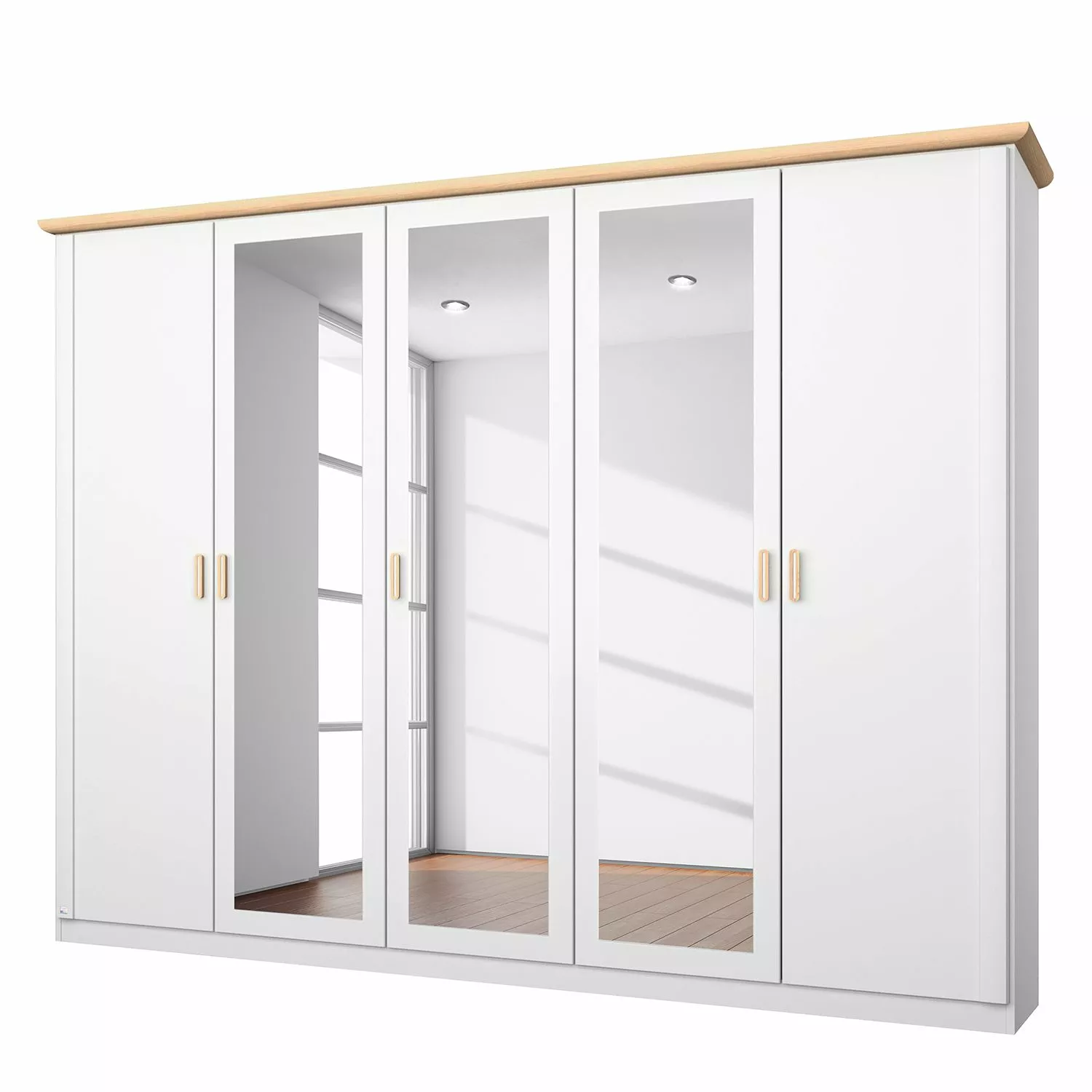 Rauch Annett Armoire Ii 5 Largeur 226 Cm Orange 3 Rauch Annett Armoire Ii 5 Largeur 226 Cm Orange