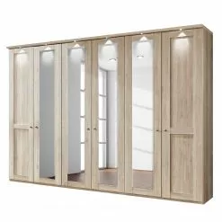 Wiemann Armoire : Largeur 4 300 Cm Éclairage Corniche Imitation Bergamo