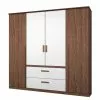 Armoire Largeur 181 Cm Rauch Orange Blanc Marron -Armoires Soldes drehtuerenschrank bernau alpinweiss 181 cm 4 tuerig 3747952