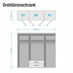 Armoire 226 Cm Largeur Rauch Orange Marron Blanc 15 Armoire 226 Cm Largeur Rauch Orange Marron Blanc -Armoires Soldes drehtuerenschrank bernau graumetallic 226 cm 6 tuerig 3749792 1