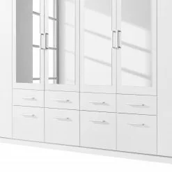 Bingen Armoire 360 Cm Rauch Orange 12 Bingen Armoire 360 Cm Rauch Orange -Armoires Soldes drehtuerenschrank bingen alpinweiss 360 cm 8 tuerig 4 spiegeltueren 4727144