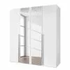 Möbel Armoire Brooklyn Xiii Largeur 236 Cm Hauteur 200 Cm Expres Alpin Blanc -Armoires Soldes drehtuerenschrank brooklyn xiii alpinweiss spiegelglas 200 cm 4 tuerig 236 cm 4768168