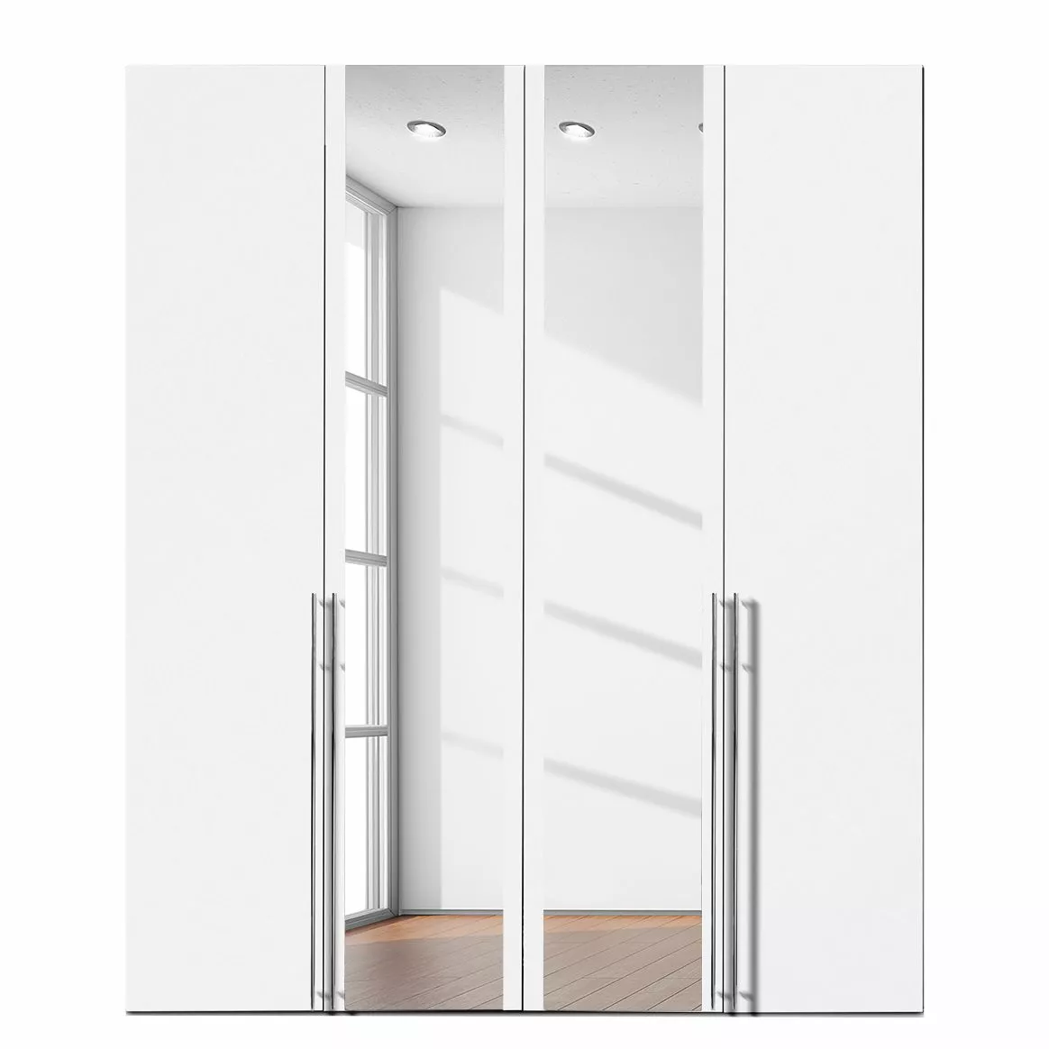 Möbel Armoire Brooklyn Xiii Largeur 236 Cm Hauteur 200 Cm Expres Alpin Blanc 4 Möbel Armoire Brooklyn Xiii Largeur 236 Cm Hauteur 200 Cm Expres Alpin Blanc – Image 2