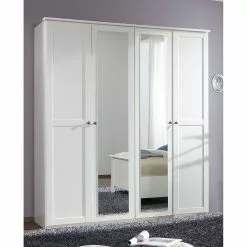 Wimex Cecilie Armoire 270 Cm -Armoires Soldes drehtuerenschrank cecilie alpinweiss 1413142