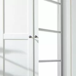 Wimex Cecilie Armoire 270 Cm -Armoires Soldes drehtuerenschrank cecilie alpinweiss 333640