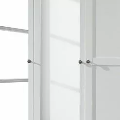 Wimex Cecilie Armoire 270 Cm -Armoires Soldes drehtuerenschrank cecilie alpinweiss 333641