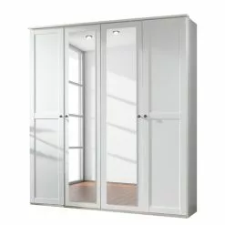 Wimex Cecilie Armoire 270 Cm -Armoires Soldes drehtuerenschrank cecilie alpinweiss 333642