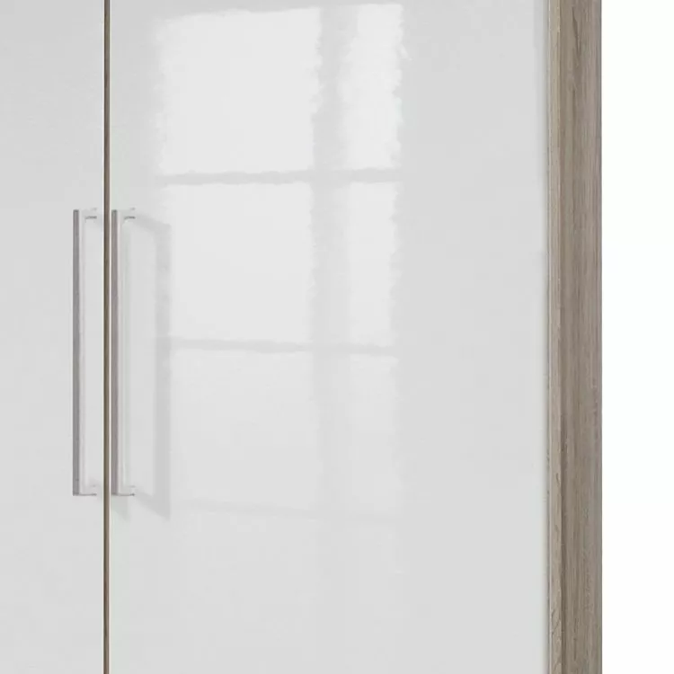 Wimex Armoire 2 Porte Imitation Wit Blanc 5 Wimex Armoire 2 Porte Imitation Wit Blanc – Image 3