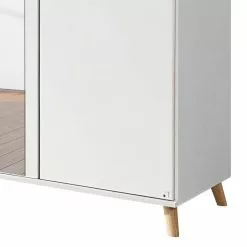 Falun Armoire 136 Cm Rauch Orange -Armoires Soldes drehtuerenschrank falun alpinweiss esche coimbra 136 cm 3 tuerig mit spiegeltuer en 4756788