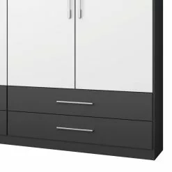 Armoire 271 Cm 2 Rauch Blue 12 Armoire 271 Cm 2 Rauch Blue -Armoires Soldes drehtuerenschrank hersbruck extra weiss graumetallic 271 cm 6 tuerig 2 spiegeltueren 3684981