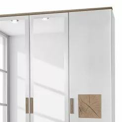 Kärnten Wimex Armoire -Armoires Soldes drehtuerenschrank kaernten alpinweiss 180 cm 4 tuerig 2 schubladen 4926928