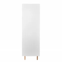 Mørteen Armoire Mat 152 Cm Blanc -Armoires Soldes drehtuerenschrank lindholm mattweiss 152 cm 3 tuerig 4813752